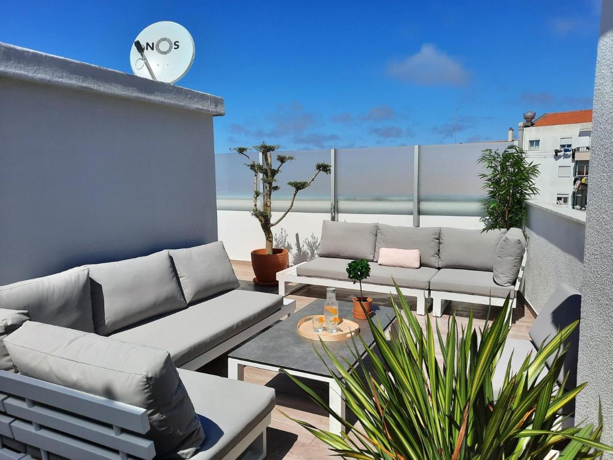 Sitius 5B - New Seaview Apartment With Rooftop Terrace In Historical Centre Sitio Da Nazaré Zewnętrze zdjęcie